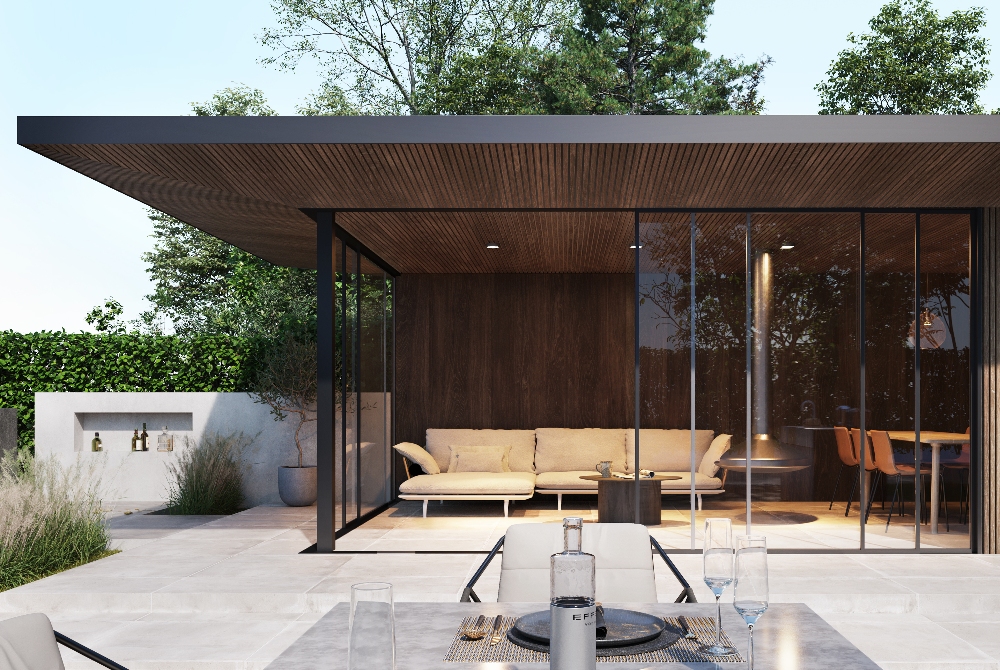 Moderne veranda mood 2 - desk