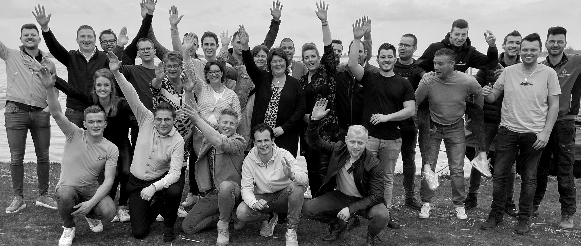 Werken bij teamfoto - desk
